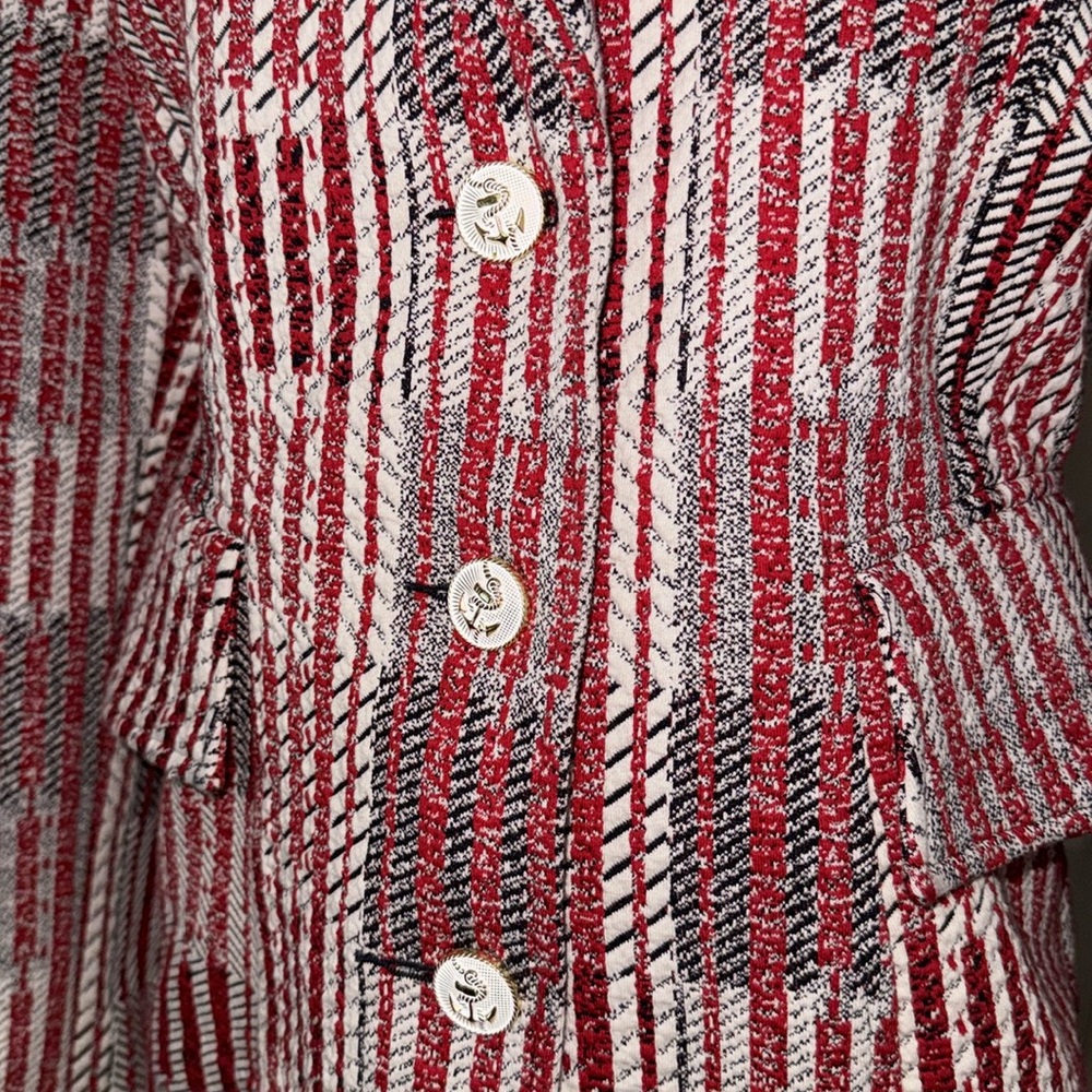 Cabi | Red Patchwork Blazer Jacket Style 6028 - image 6